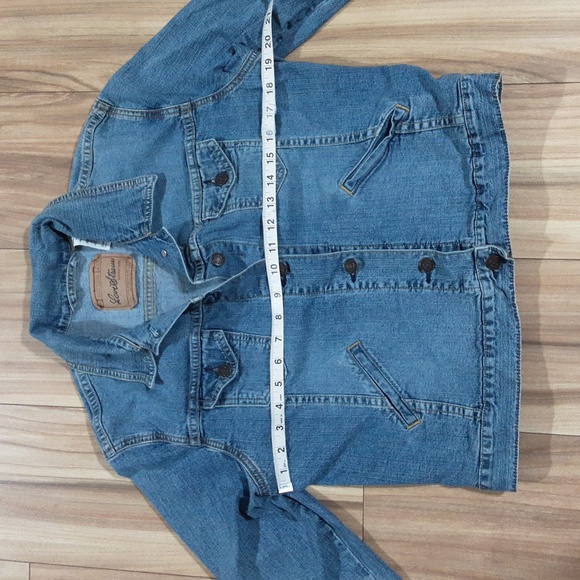 Levi Strauss Blue Denim Button Front Jean Jacket. - Picture 10 of 12